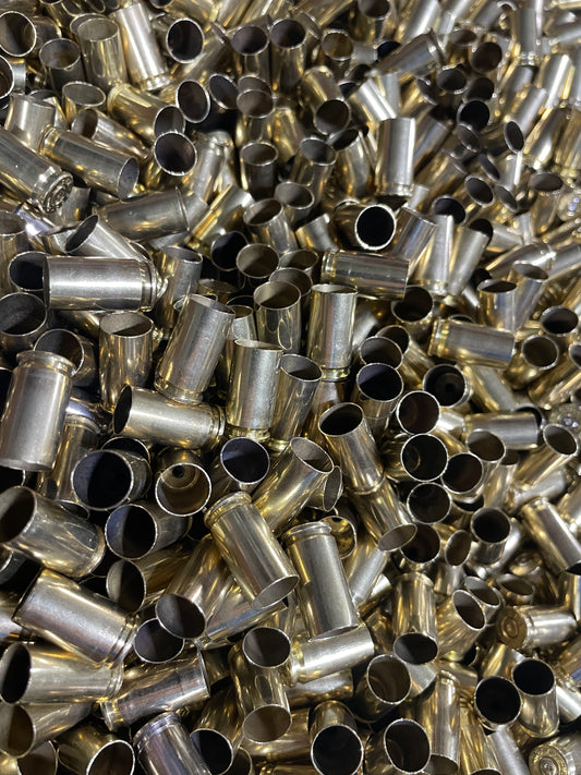 9MM LUGER FIRED BRASS 500 COUNT